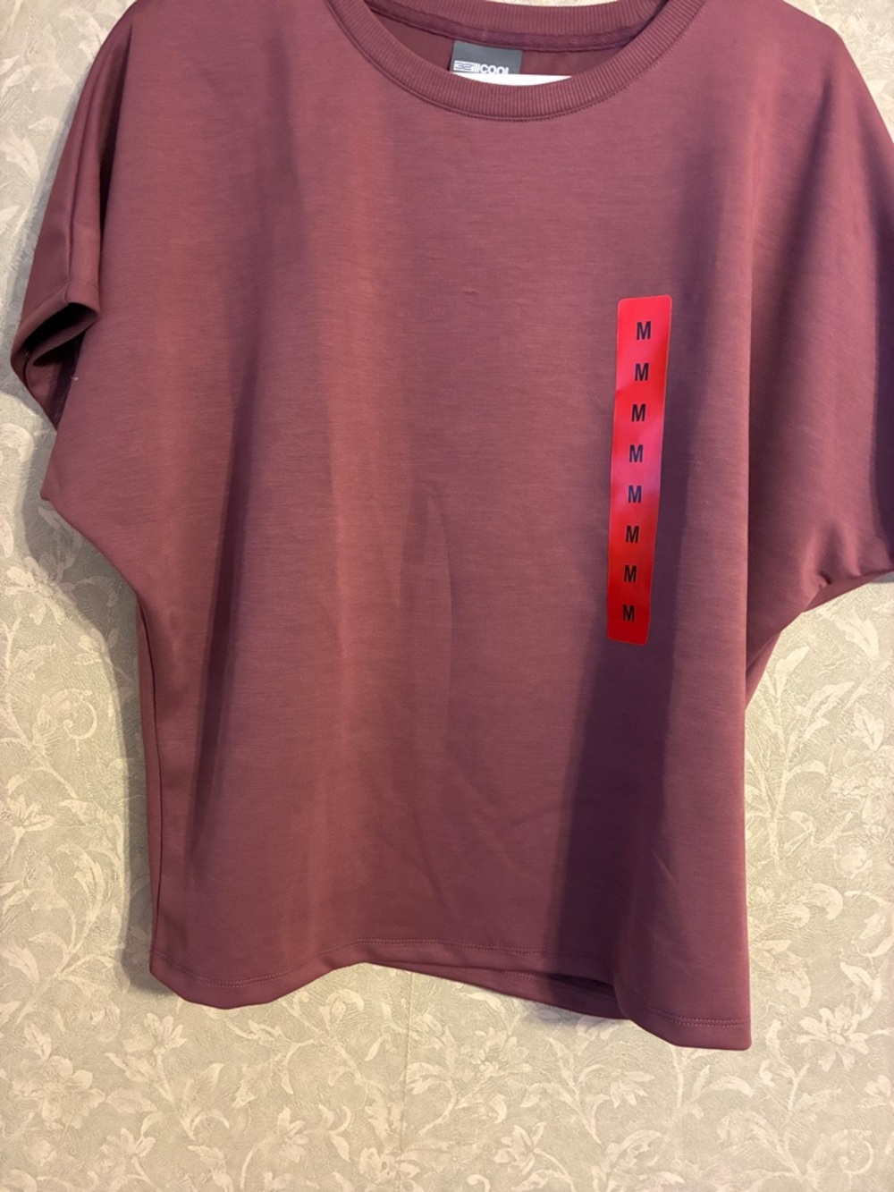 Minimalist Mauve Boxy Tee